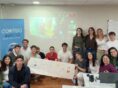 Reunión de voluntarios de España y Francia en el Final Meeting de Contigo! Avec Toi!