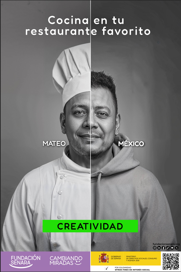 Cartel Cocinero-Creatividad Cambiando Miradas