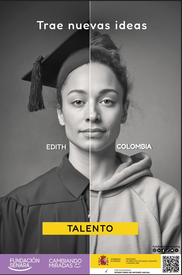 Cartel Licenciada- Talento Cambiando Miradas